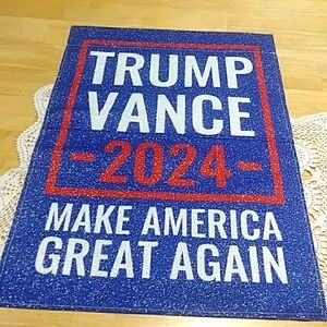 Presidential Memorabilia - Trump And Vance Garden Flag NWOT